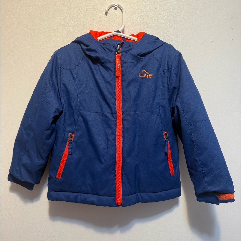 L.L. Bean Youth Jacket in Blue and Orange